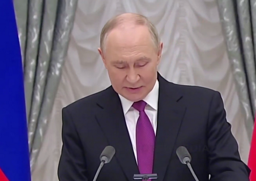 Путін вигадав нову божевільну причину вторгнення в Україну: каже, РФ "захищає суверенітет"